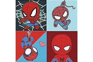 xackcme Kids Diamond Painting Kit 4x6 - 5D Gem Art for Beginners