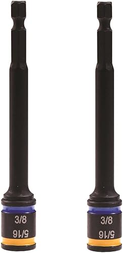 Malco Controladores hexagonales magnéticos reversibles C-RHEX de 4 pulgadas MSHMLC1 (516 pulgadas y 38 pulgadas), paquete de 2