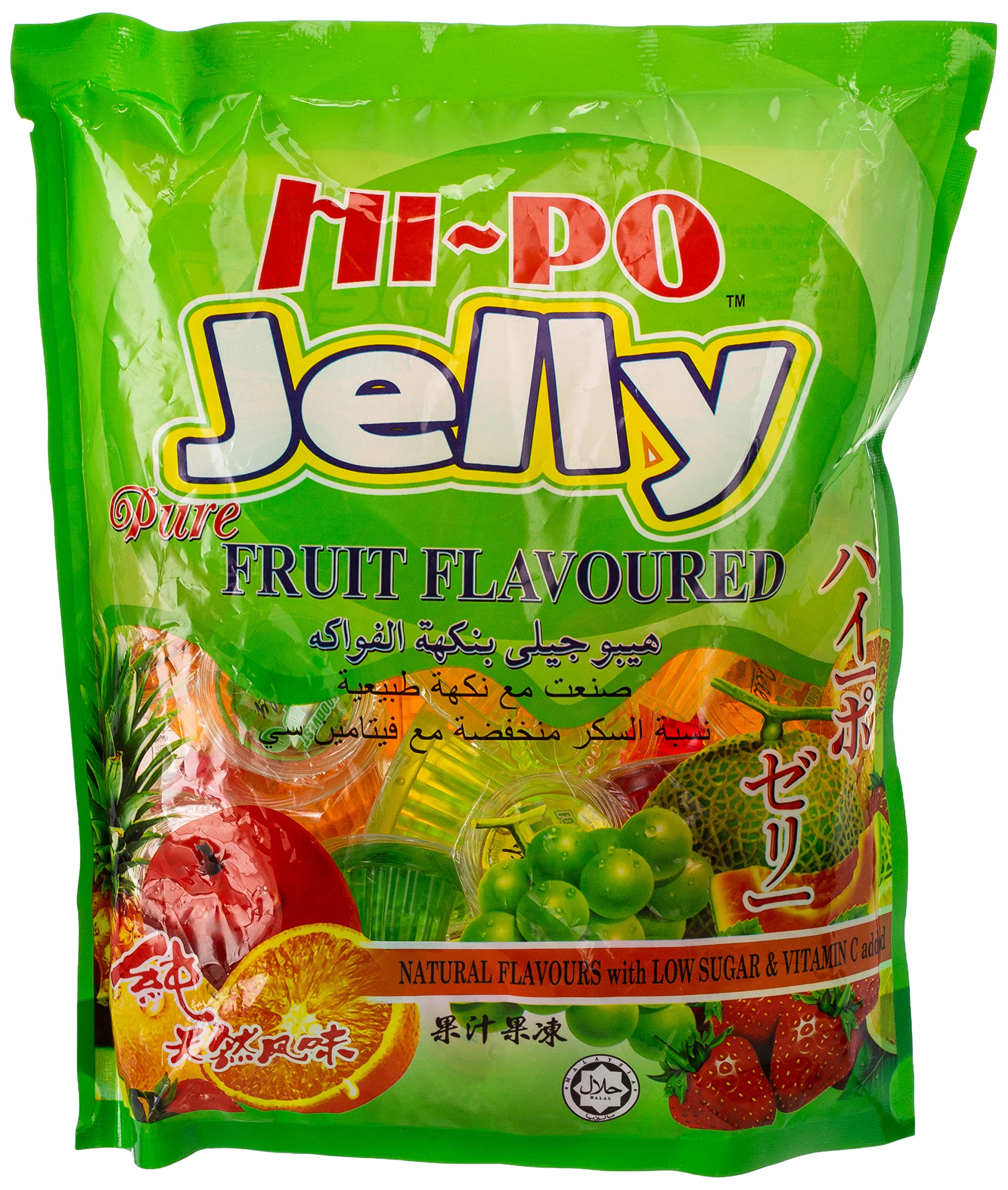 Hi-Po Pure Fruit Flavourd Jelly, 500 gm