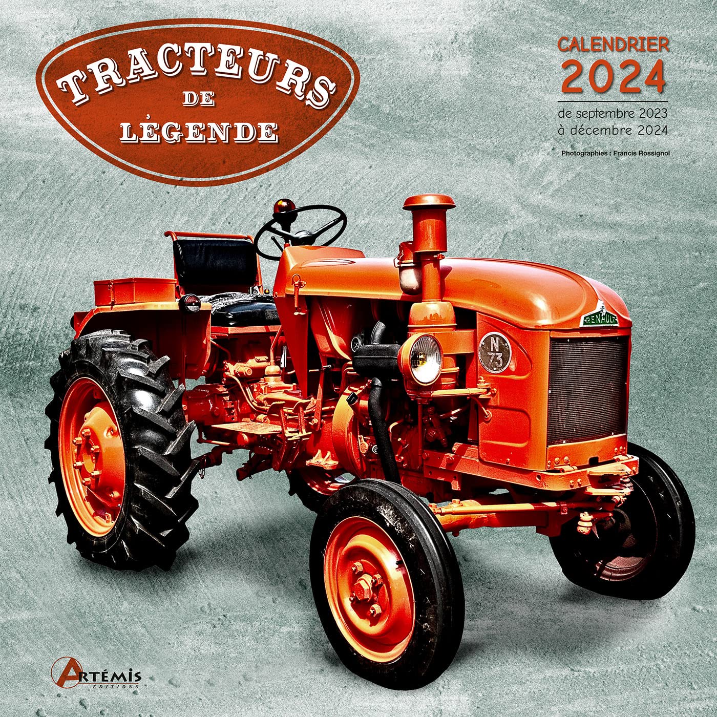 Calendrier Tracteurs de légende 2025 - COLLECTIF - Livres