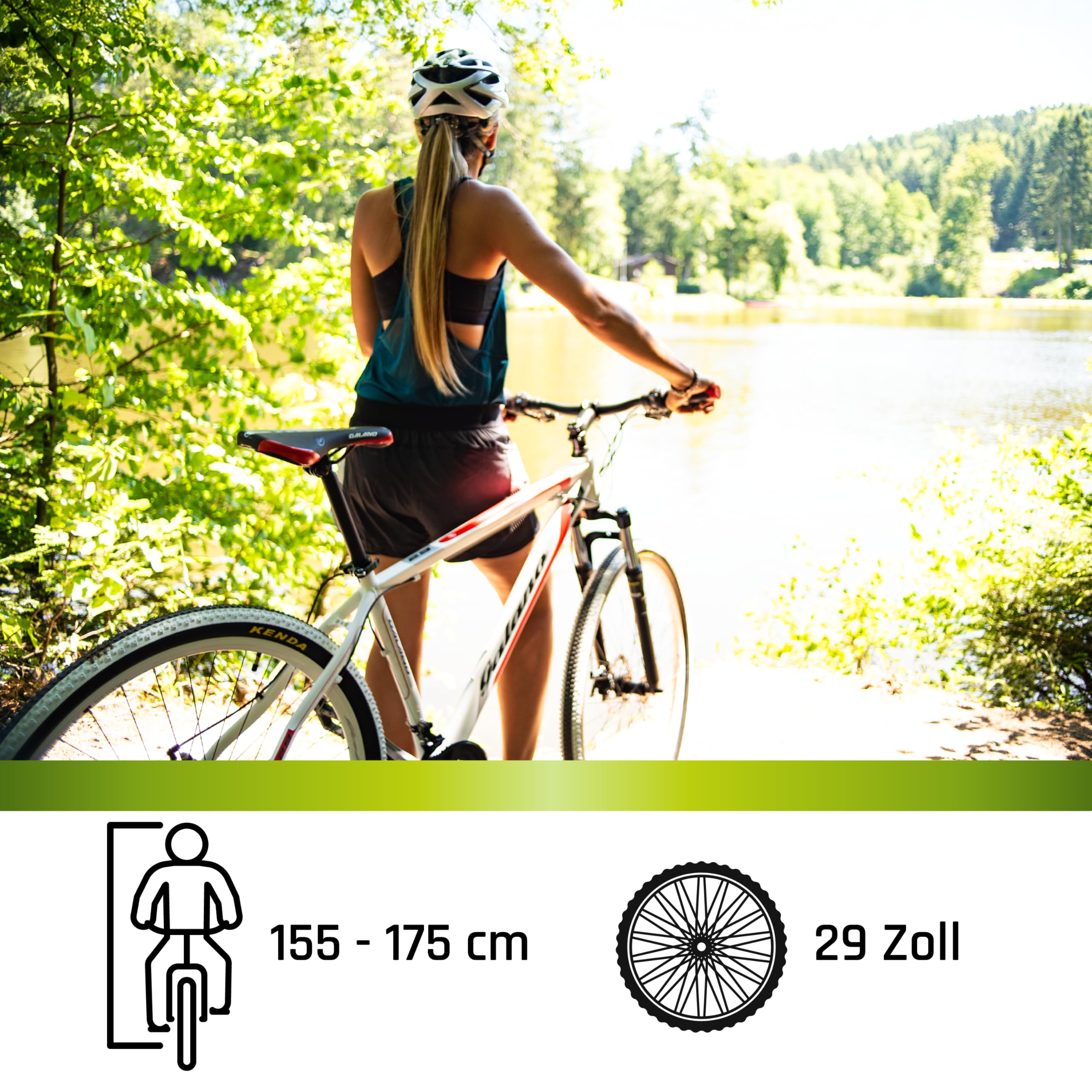 Galano Toxic Mountainbike Hardtail 29 Zoll für Erwachsene MTB Fahrrad 21 Gang Federgabel Scheibenbremsen