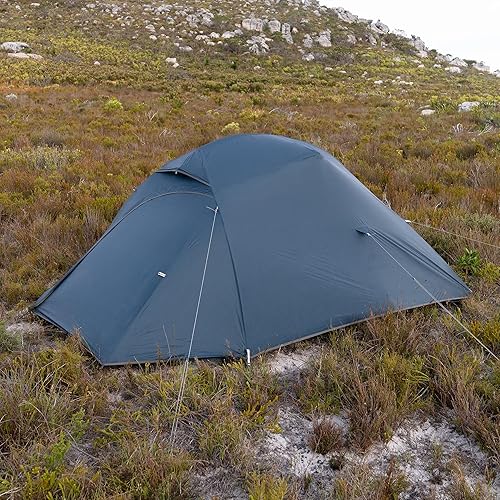 Miniatura 8 de Naturehike Cloud-Up - Tienda de campaña ligera para 3 personas con huella, 3 estaciones, cúpula de pie, camping, senderismo, mochila impermeable