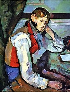 Boy in a Red Vest by Paul Cezanne