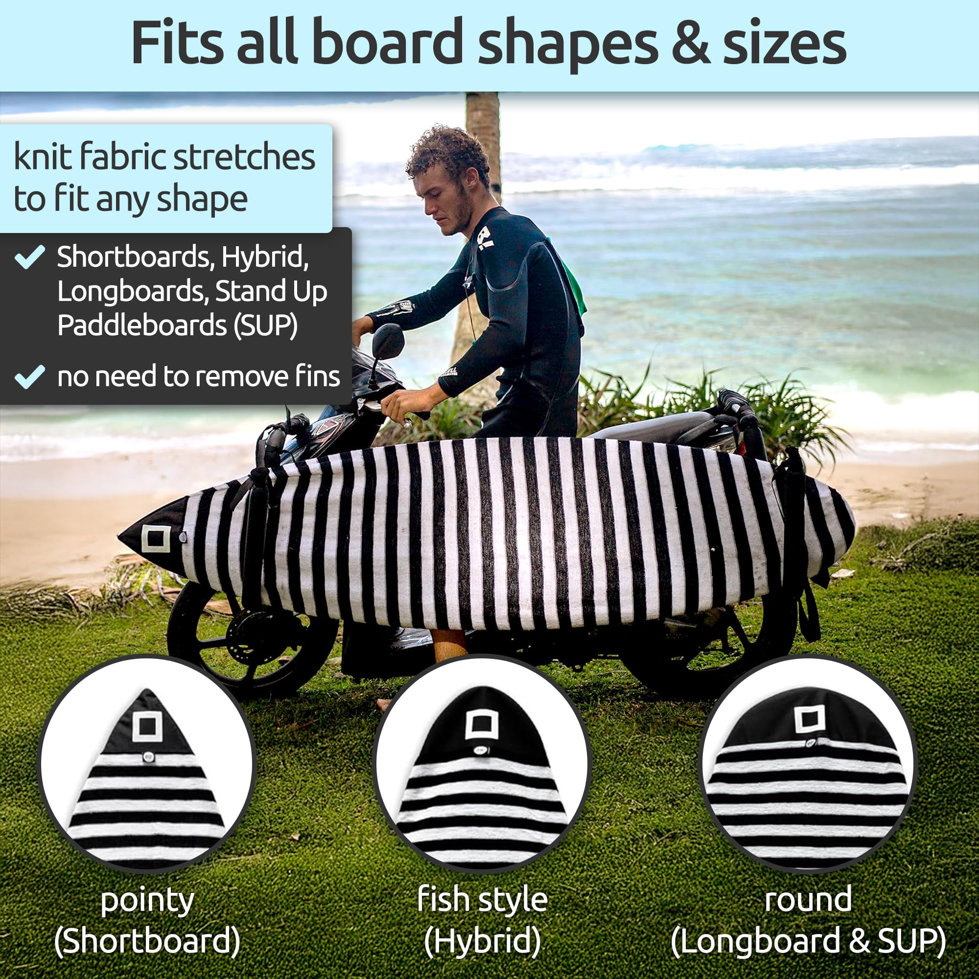 Surfbrett Socke Abdeckung Leichtbauplatte Tasche