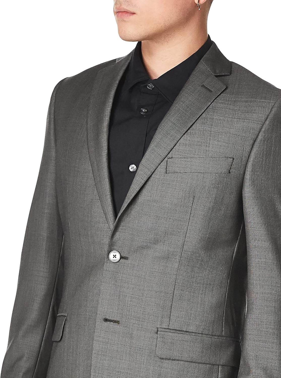 Calvin Klein Men's Modern Fit Suit Separates-Custom Jacket & Pant Size Selection