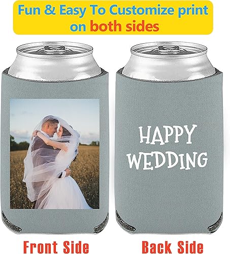 Miniatura 2 de Fundas personalizadas para latas de cerveza de despedida de soltera, fundas personalizadas para enfriadores de latas, recuerdos de boda, botella