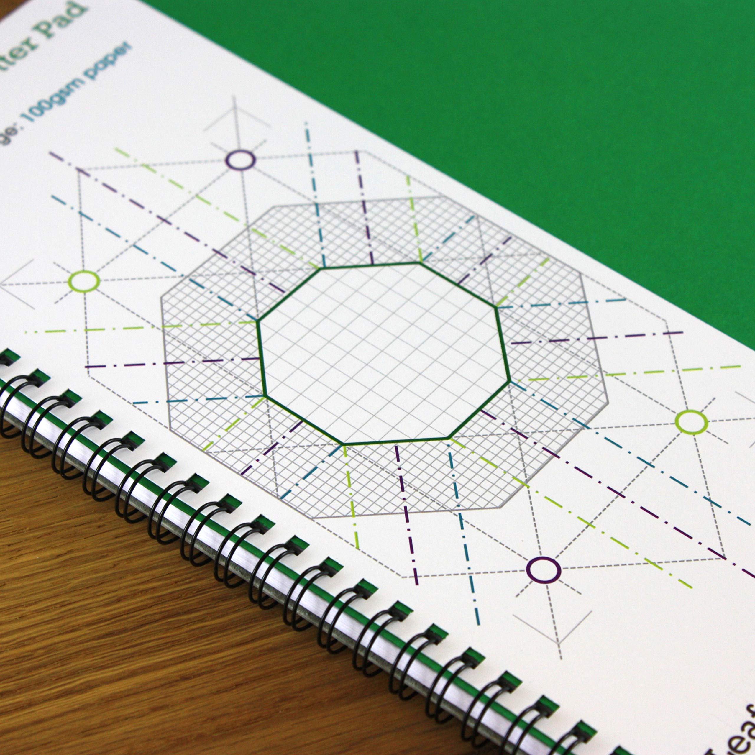 Bloc-notes Papier Quadrillé A3 Cartésian - 5 Mm, 60 Pages | 100 G/m² | Pour Dessin Technique Et Créatif