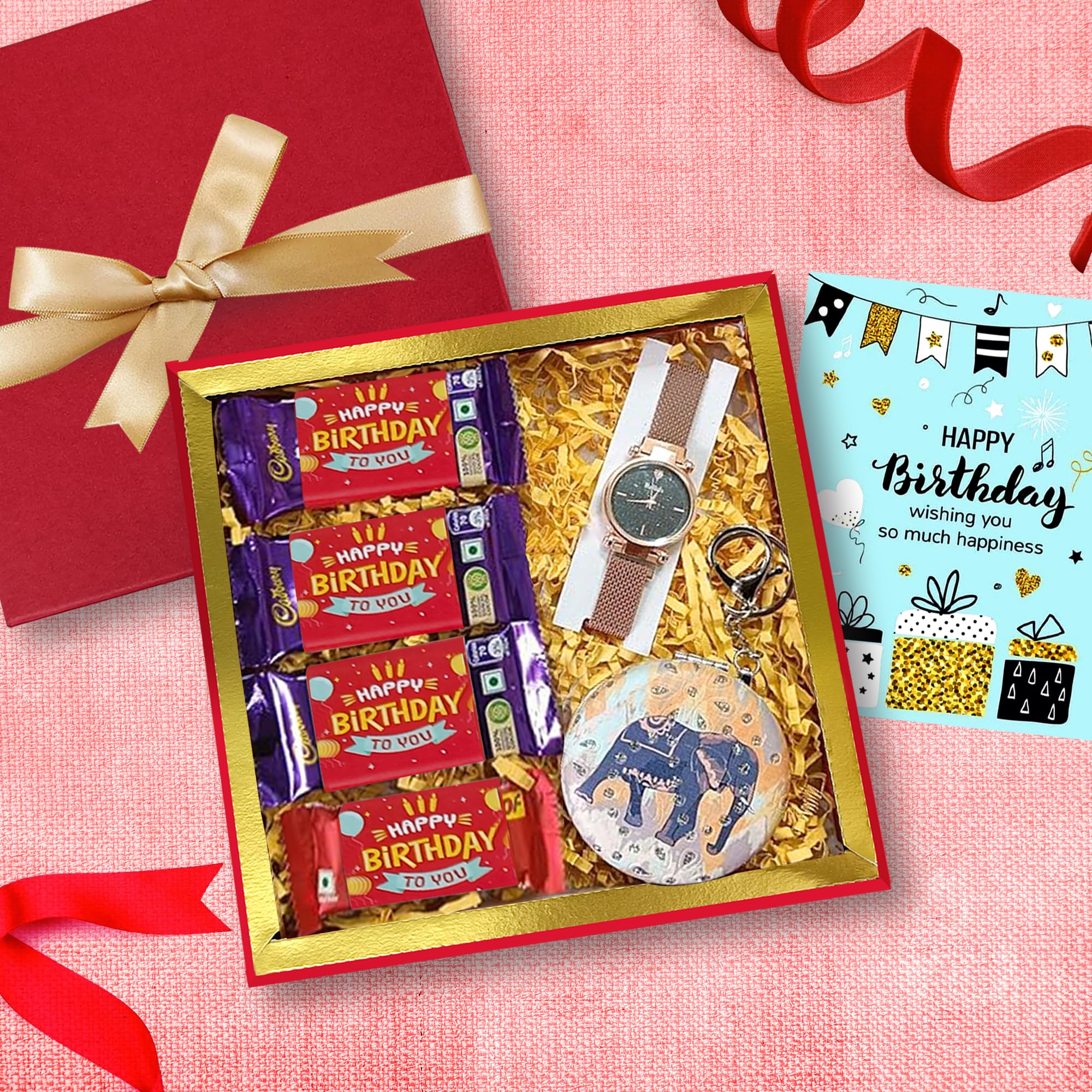 c*o様 back number gift×Life インディーズ Chocoloony Chocolate Birthday Gift Hamper with Watch for