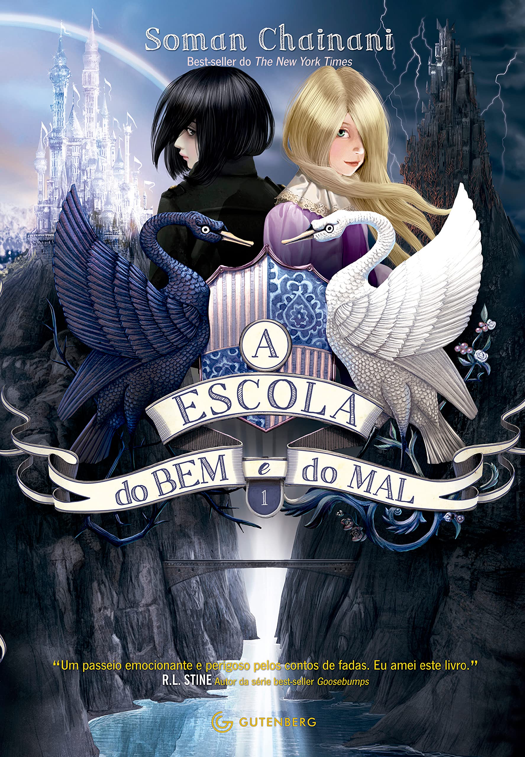 Capa de A Escola do Bem e do Mal