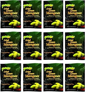 Philippine Brand Dried Mangoes Variety Assortment 5 Single Serve bags 0.7 oz each bag