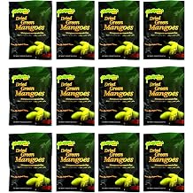 Philippine Brand Dried Mangoes Variety Assortment 5 Single Serve bags 0.7 oz each bag