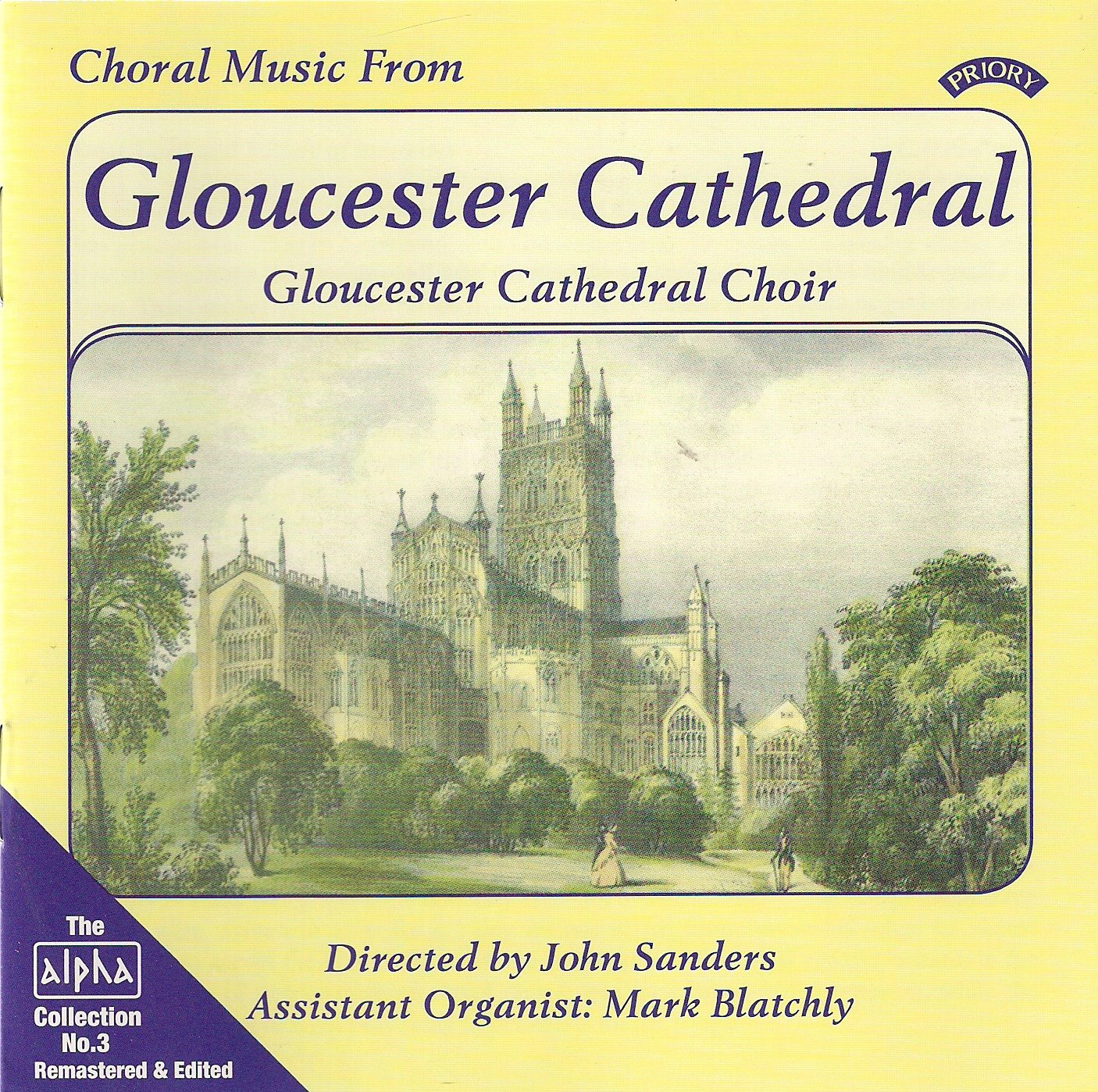 Vinyl Castle Choral Music From Gloucester Cathedral (Sanders, Blatchly)