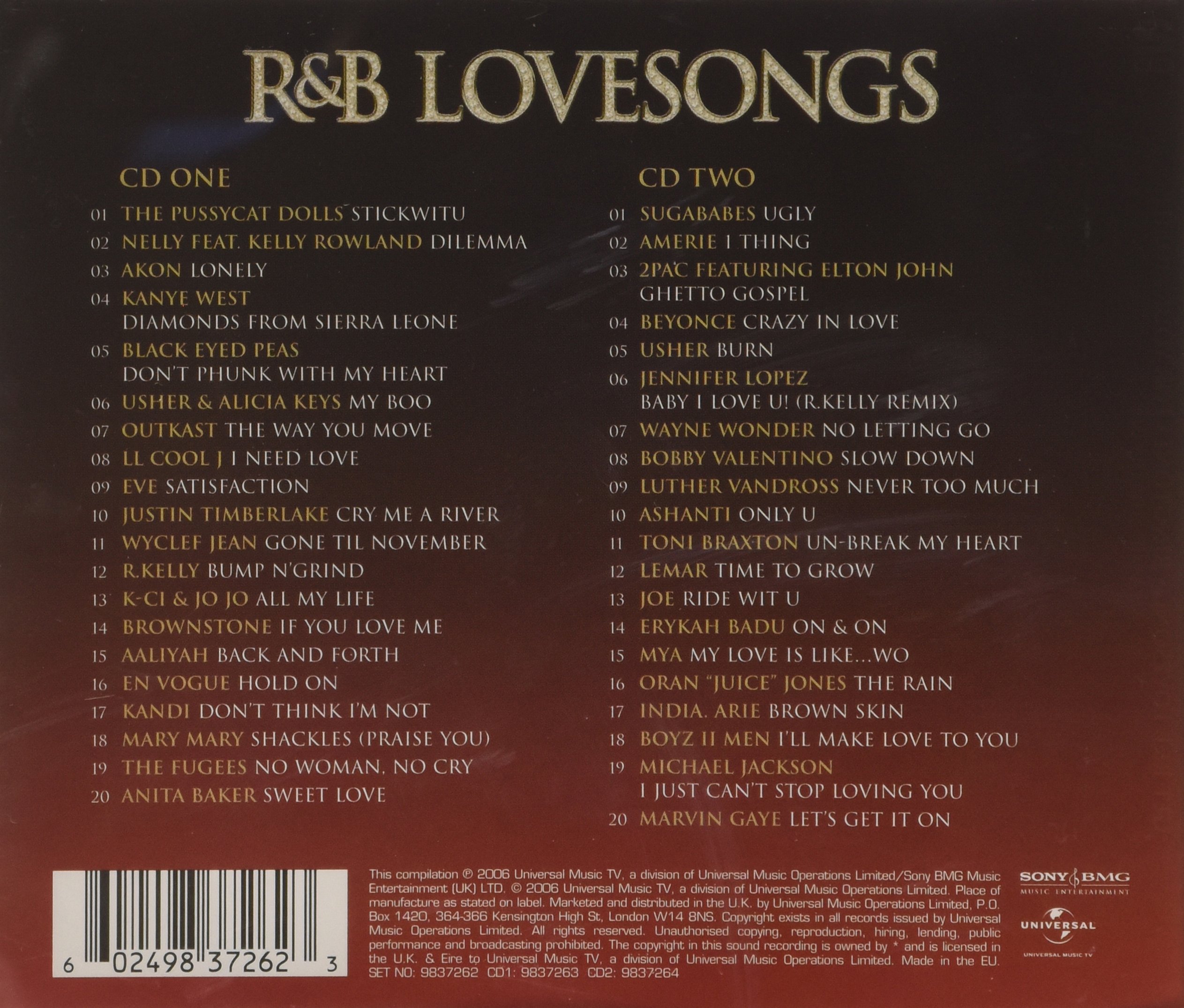 R&B Love Songs