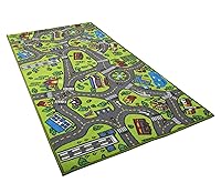 Algopix Similar Product 1 - Kids Carpet Playmat Rug City Life Great