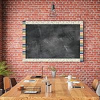 Vista 5 de Bordes bohemios de 131 pies para tablón de anuncios, para aula, corazones de arcoíris, bordes rectos, calcomanías para decoración de aula, escuela