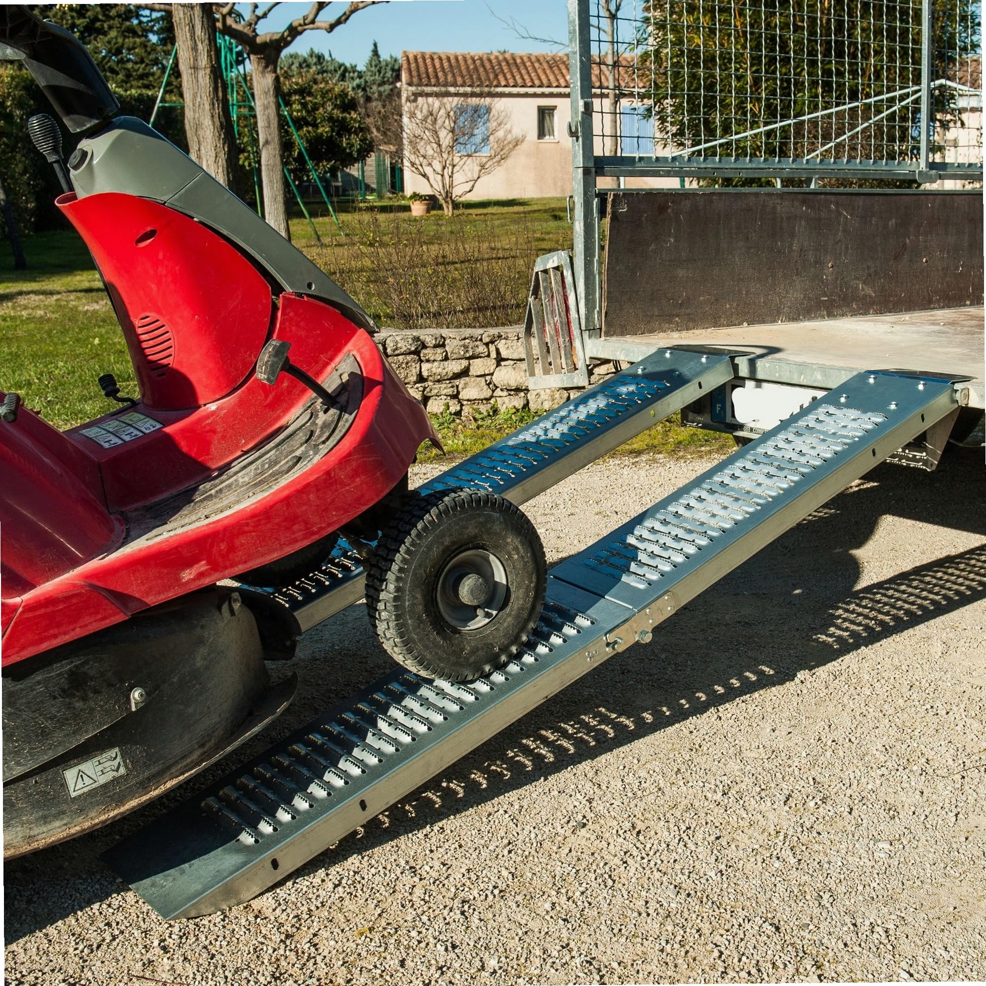 Lote de 2 rampas de carga plegables de 160 cm WERKA PRO