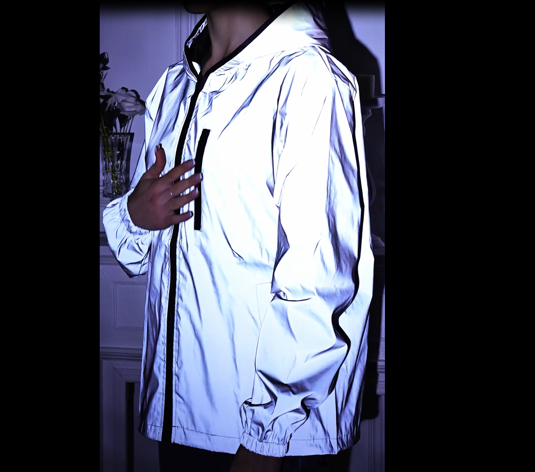 Chaqueta reflectiva impermeable para hombre y mujer miniatura 6