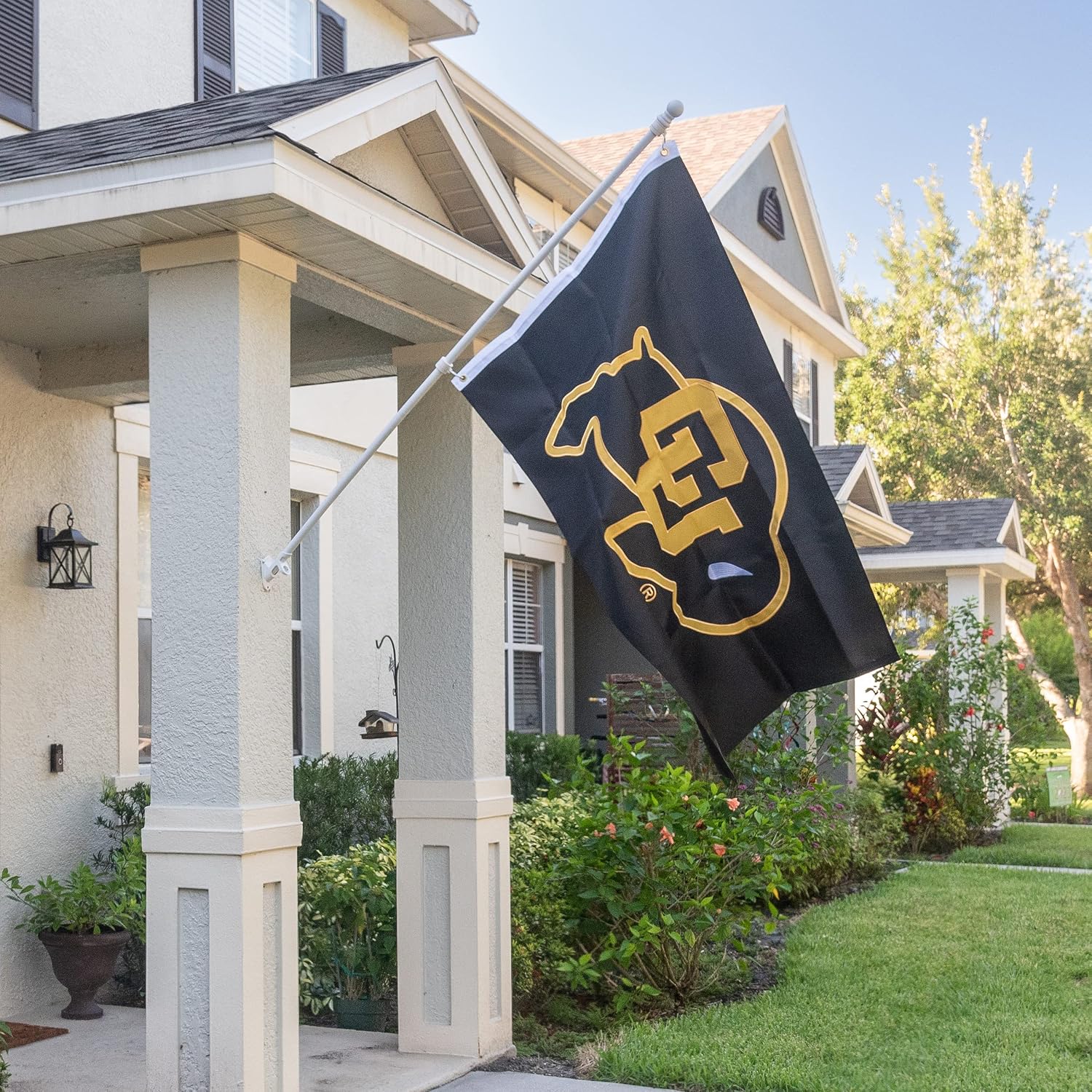 Desert Cactus University of Colorado Flag – 3x5 Ft Embroidered Nylon Banner for Indoor/Outdoor Use, Buffaloes Design, for Events and Home Décor (Embroidered 3)