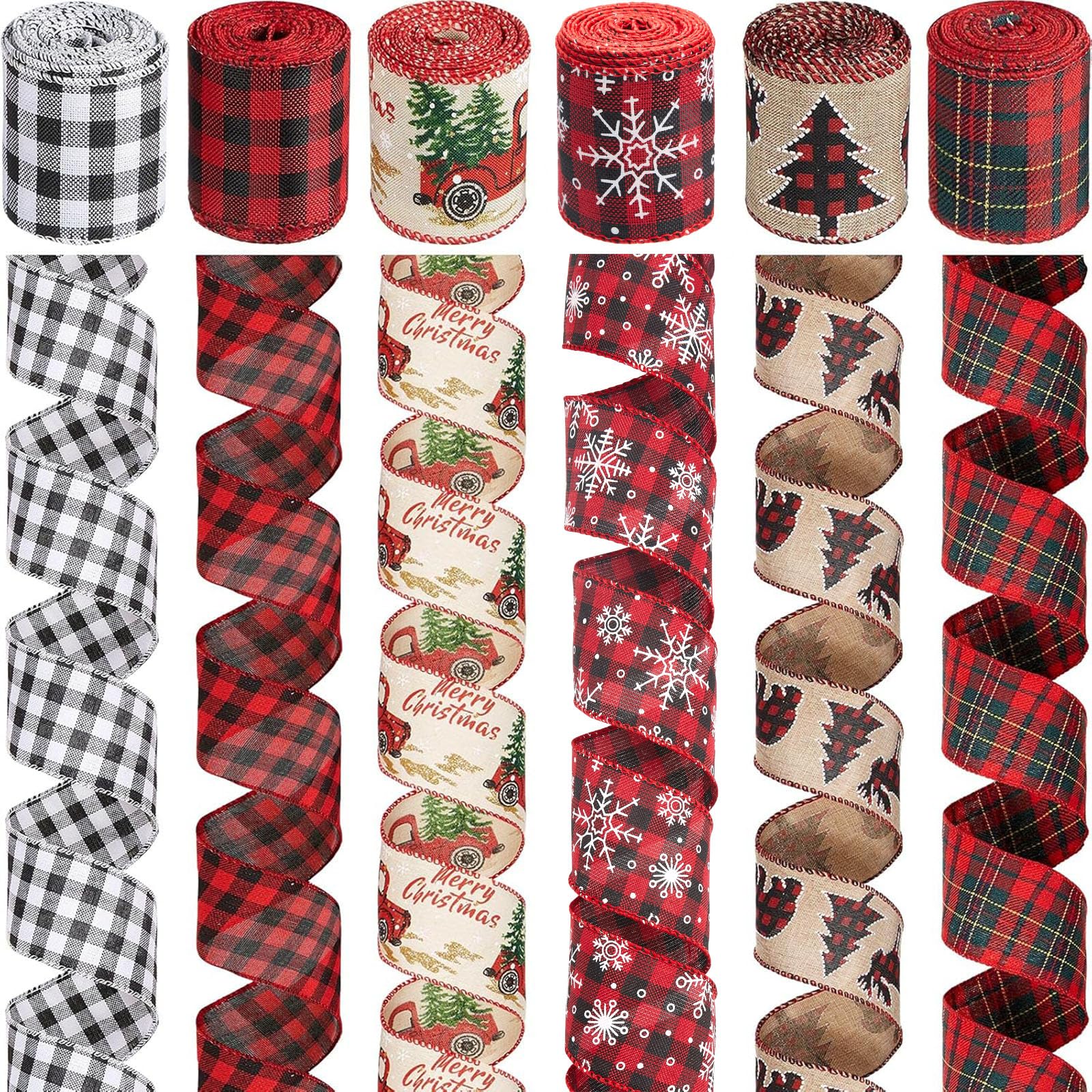 Ruban de Noël filaire de paillettes pour réussir des nœuds durables