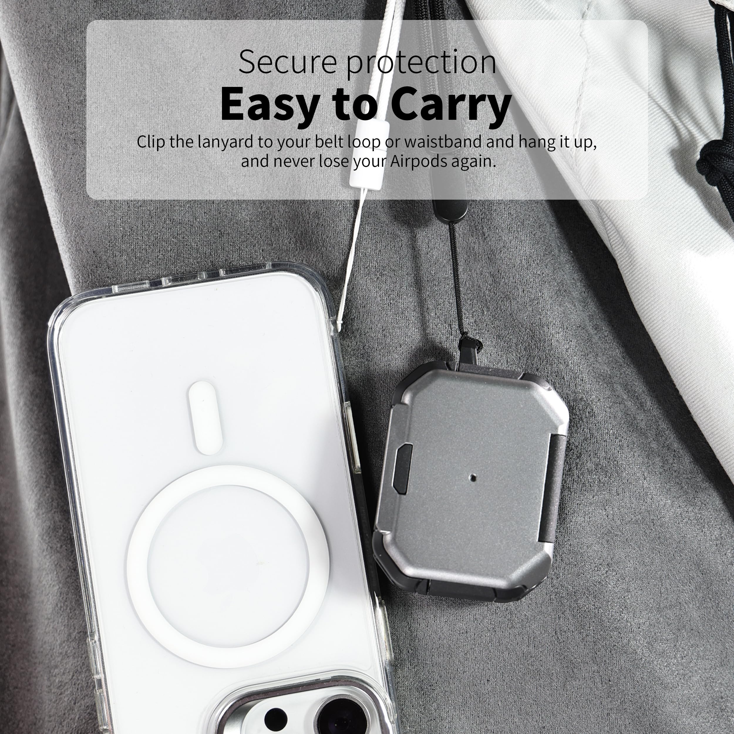 Amazon | RFUNGUANGO AirPods Pro 第2世代/第1世代 対応保護ケース