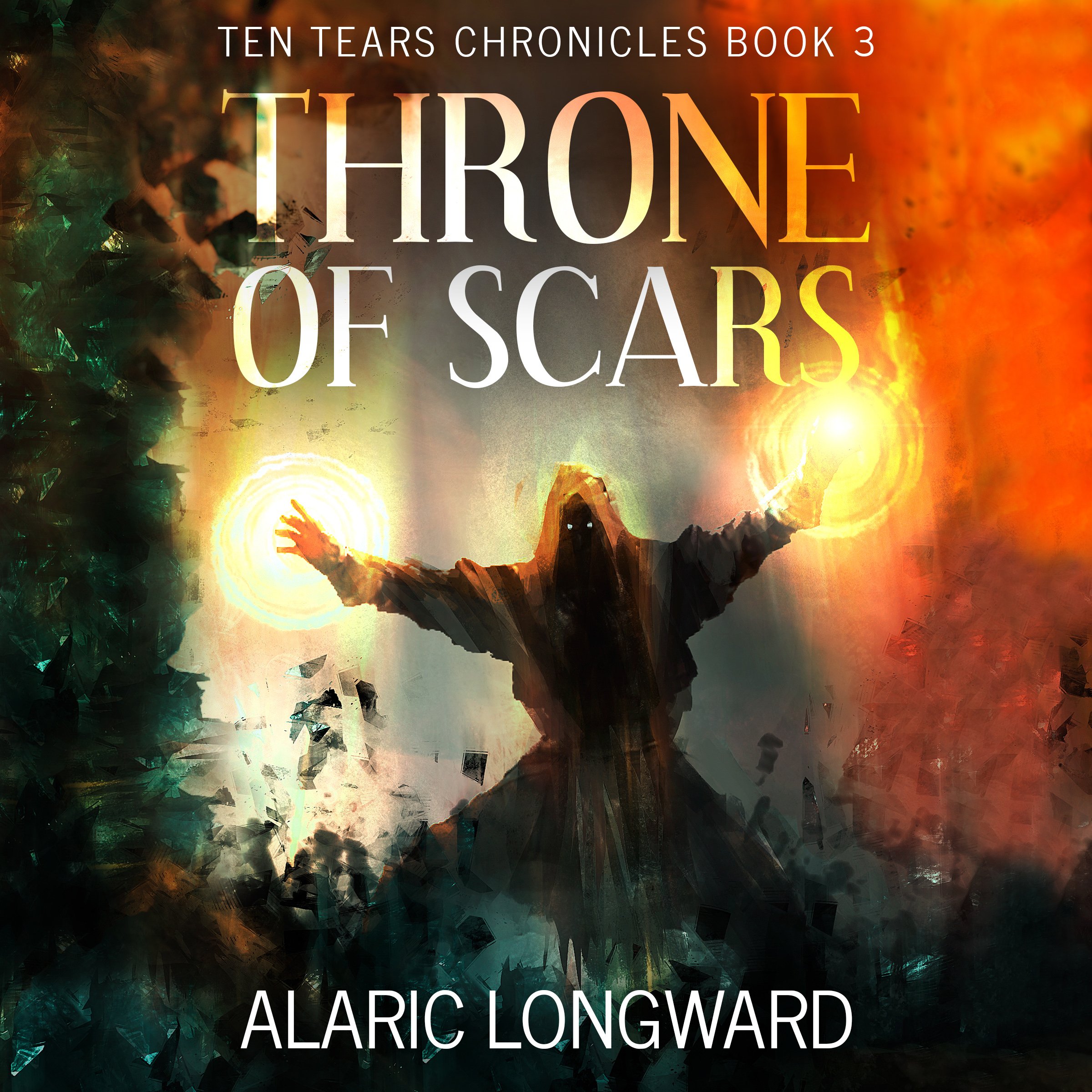 Cover art for Throne of Scars: Stories of the Nine Worlds