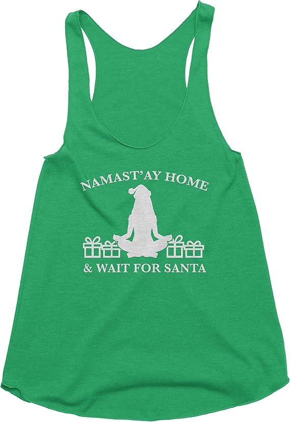 Spunky Pineapple Namast�ay Home &amp; Wait for Santa Christmas