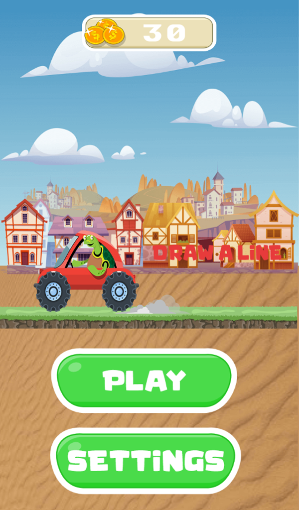 Draw Line Game Build a Bridge Puzzle for