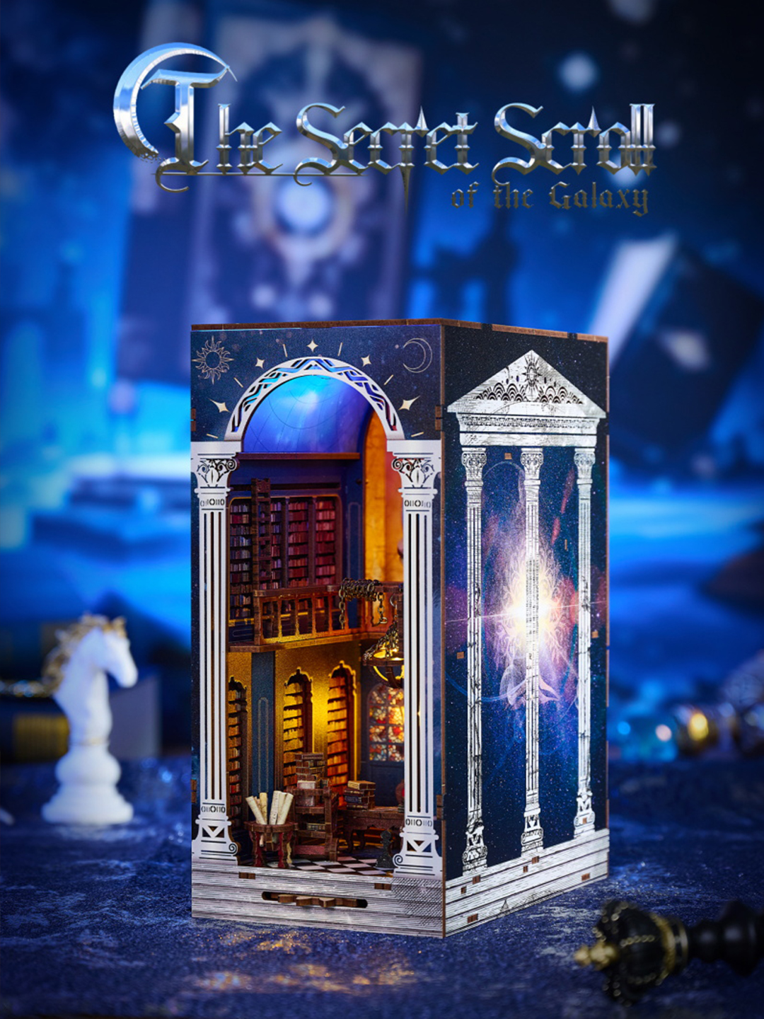 Amazon | CRESYMME ミニチュア ドールハウス ブックヌック