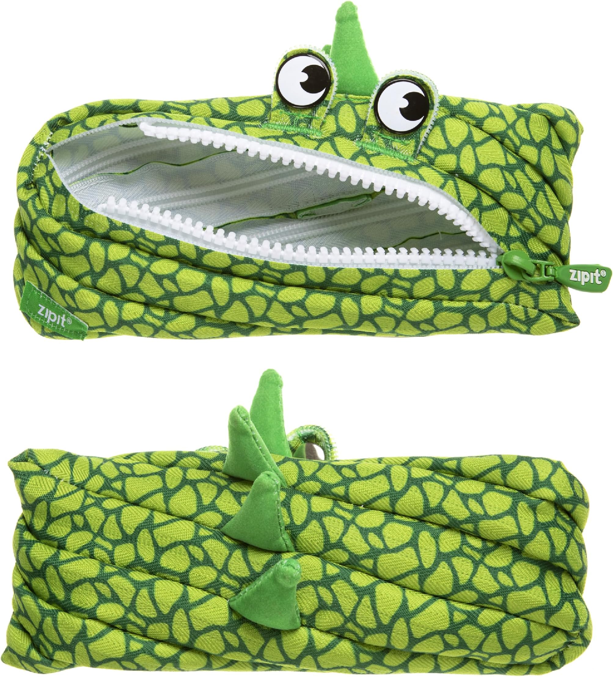 Dino Pencil Case, Green (ZCM-1)