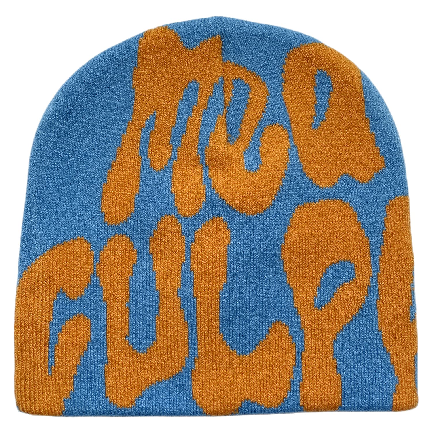 YLGTYWomen Graphic Beanie Skull Hat MEA Culpa Y2K Knitted Beanie Warm Winter Hat for Gifts