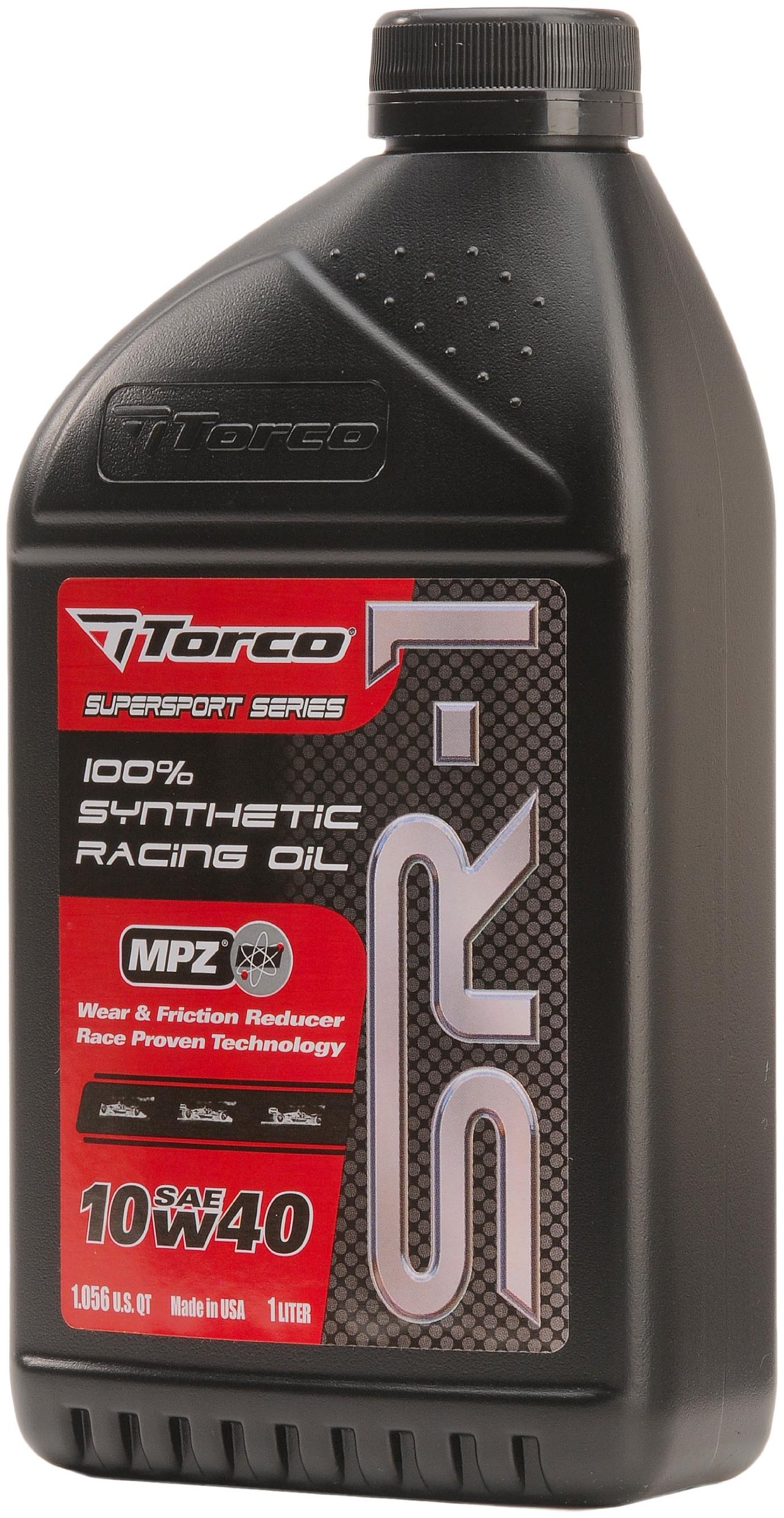 TORCOA161044C SR-1 10w40 Synthetic Racing Oil Bottle - 1 Liter Bottle, (Case of 12)