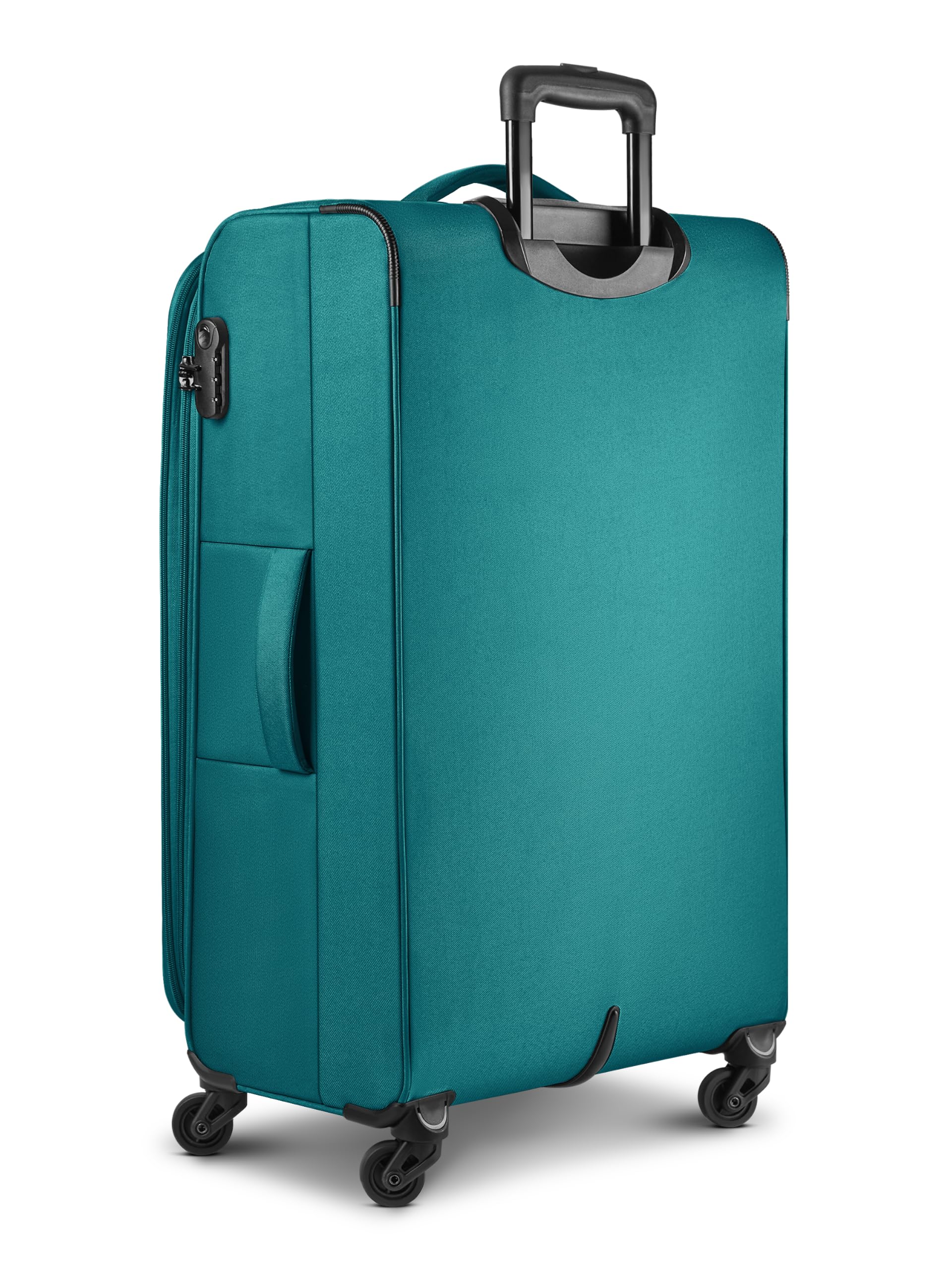 Smartbox Duża miękka walizka Check-in dla kobiet i mężczyzn, duża walizka XL 46 x 31 x 78 cm, 4 rolki i zamek szyfrowy, możliwość rozszerzenia o elastyczną zakładkę, lekka, 3,6 kg (edycja 04)
