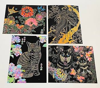 Amazon.co.jp: 学研 脳活性スクラッチアート日本の花と動物 J750759 脳 Amazon.co.jp: 学研 脳活性スクラッチアート日本の花と動物 J750759 脳