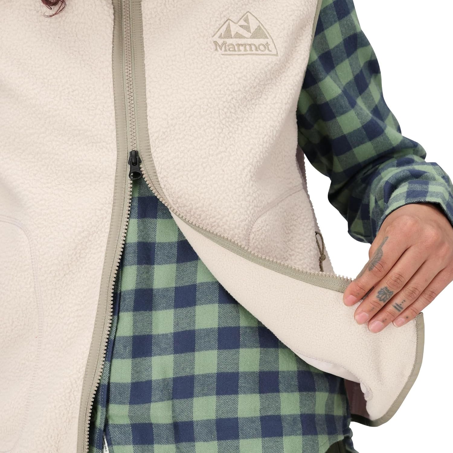 MARMOT womens Wanderer High Pile Fleece Vest - Image 3