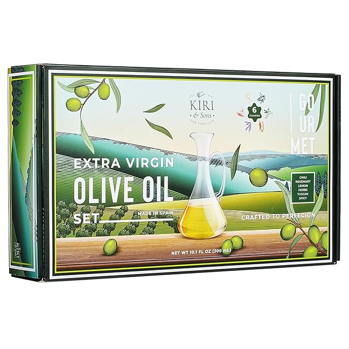 Kiri & Sons Aceite de Oliva Gourmet Set de 6 Botellas miniatura 8