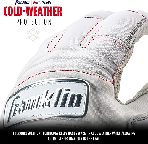 Miniatura 3 de Franklin - Guantes de bateo de softball profesionales para mujer CFX