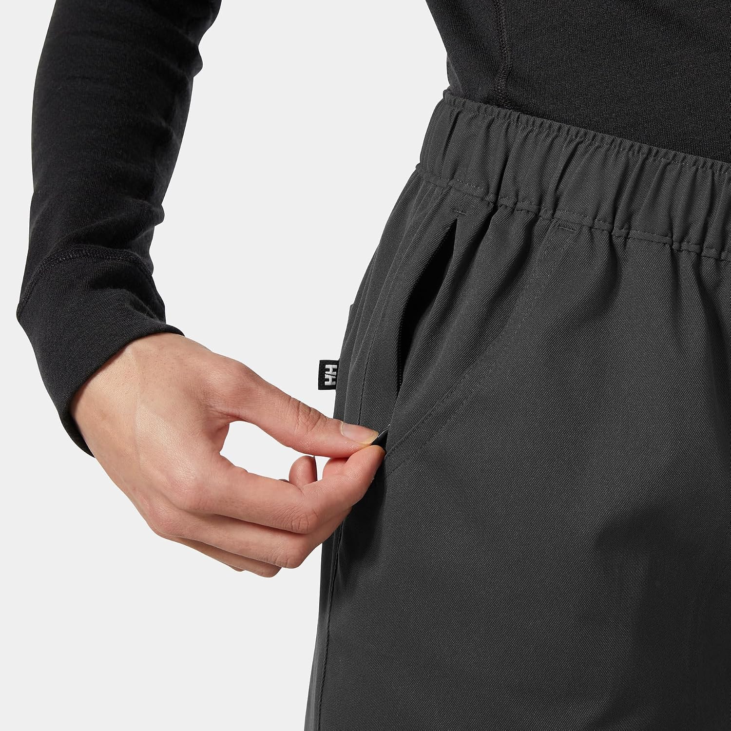 Helly-Hansen Holmen Relaxed Pant - Women's Hiking-Pants with Integrated Belt, Quick-Dry, Adjustable Waist, 5 Pocket Design