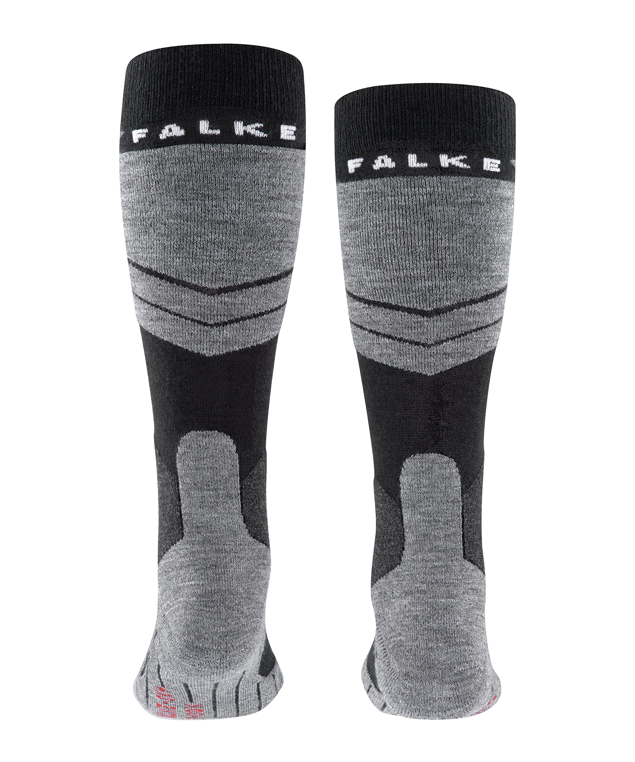FALKE mixte enfant SK4 chaussettes de ski rembourrage léger anti-ampoule fines respirantes séchage rapide régulation climatique anti-odeur laine fil fonctionnel 1 paire