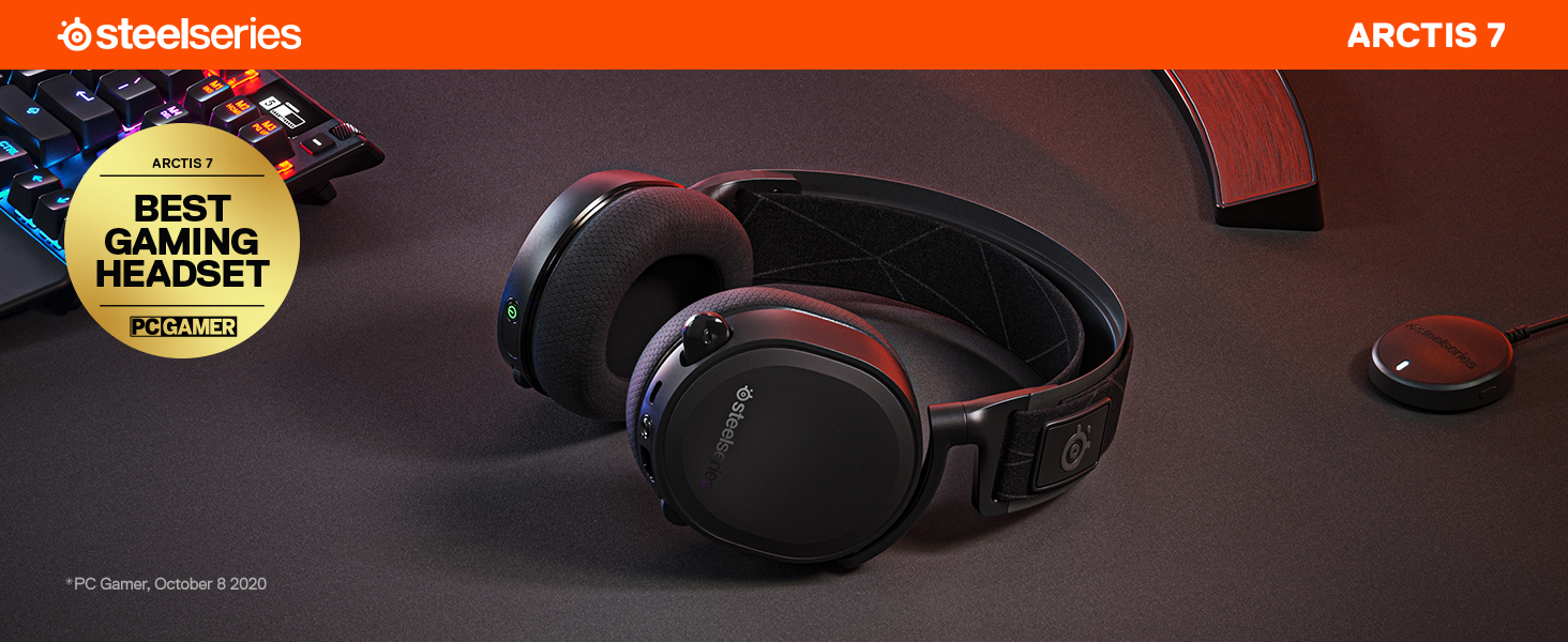 Amazon.com: SteelSeries Arctis 7 - Lossless Wireless Gaming