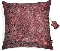 Vista 44 de Funda de almohada de piel de cordero – Funda decorativa para cojín de sofá – Fundas para sala de estar y dormitorio, 14 x 14 pulgadas, color beige