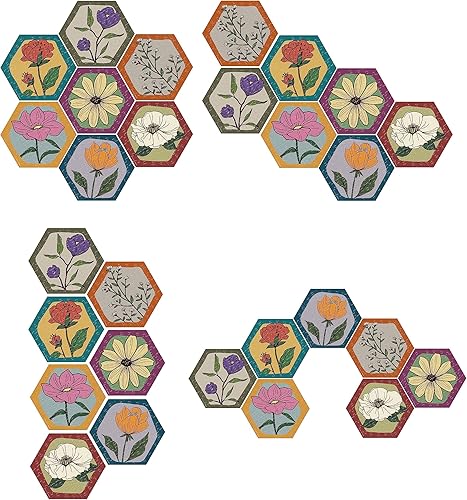 Miniatura 8 de Pintoo Rompecabezas de azulejos de pared, juego de rompecabezas retro y moderno, serie jardín, siete de 56 piezas de azulejos de pared crean