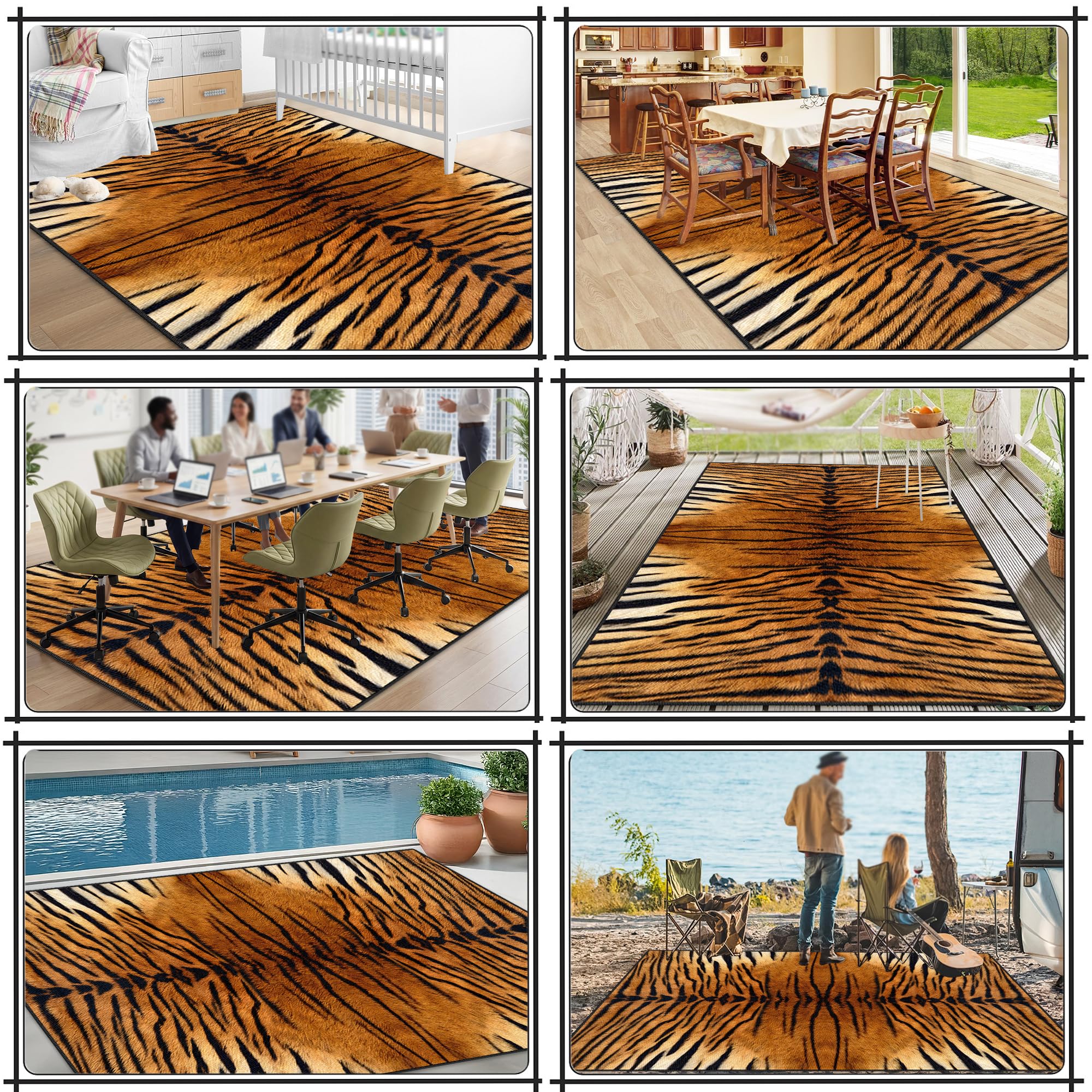 Gaming Alfombra Suelo 170 x 220 cm para Dormitorio Sala de Estar Habitación