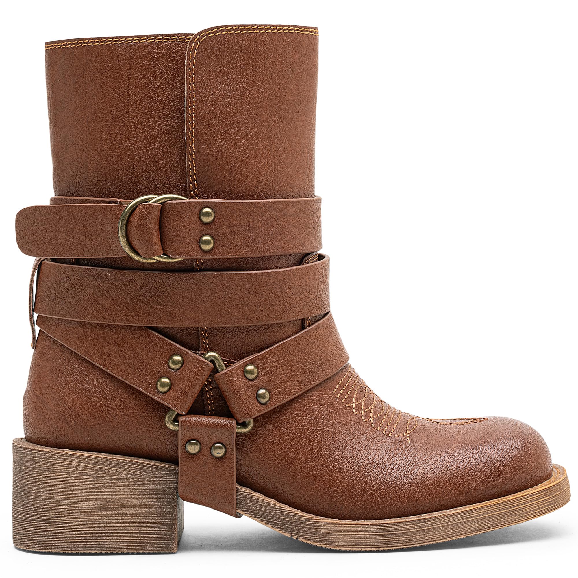 Vepose Womens Ankle Boots