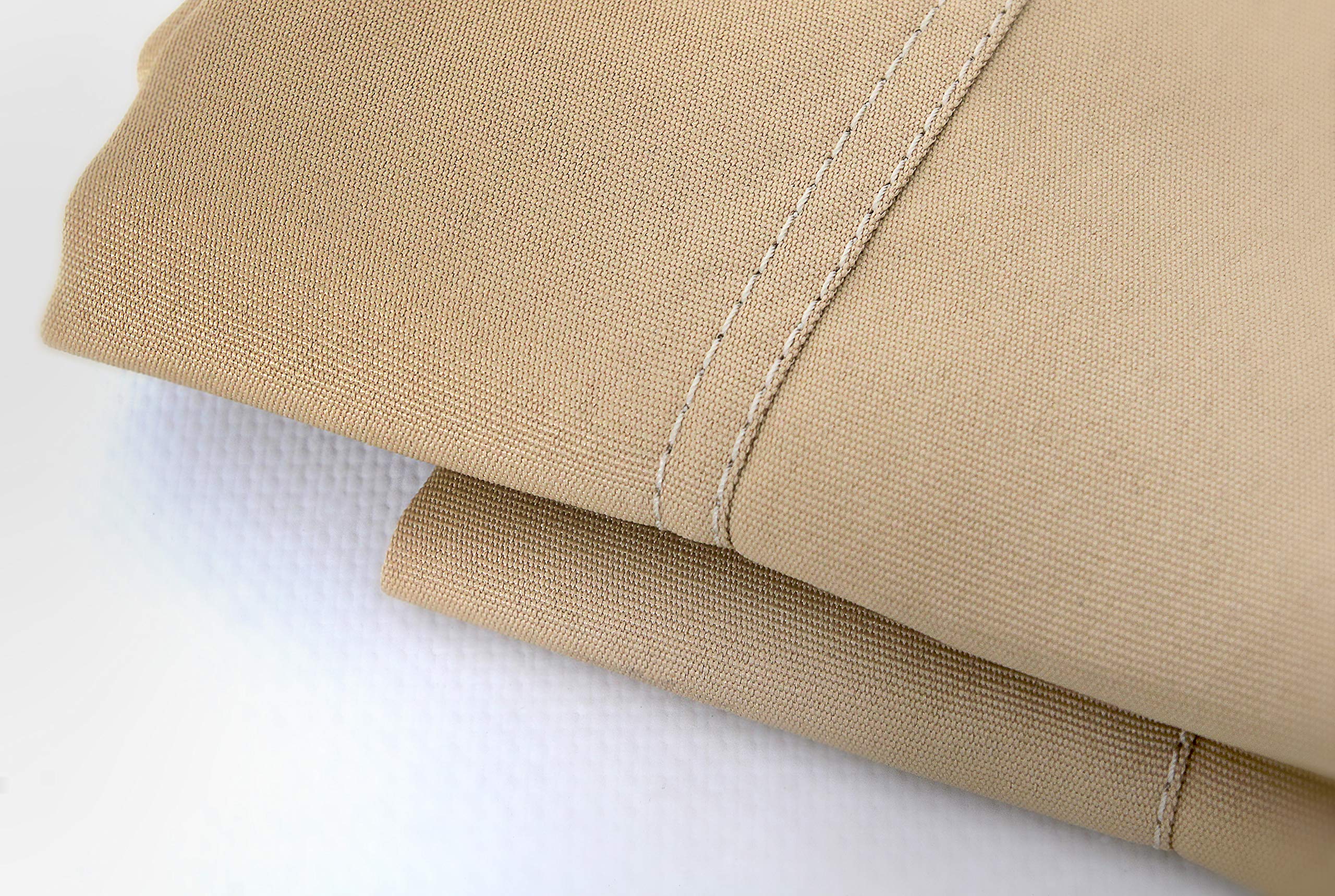 Copriseduta di ricambio per dondolo da giardino, copertura per mobili da giardino, per esterni (148 x 52 x 52 cm, beige)