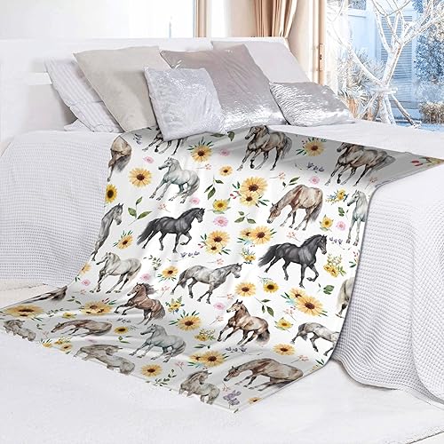 Miniatura 6 de Manta de forro polar súper suave, acogedora manta de franela con aire acondicionado para sofá cama, 50 x 40 pulgadas, para niños
