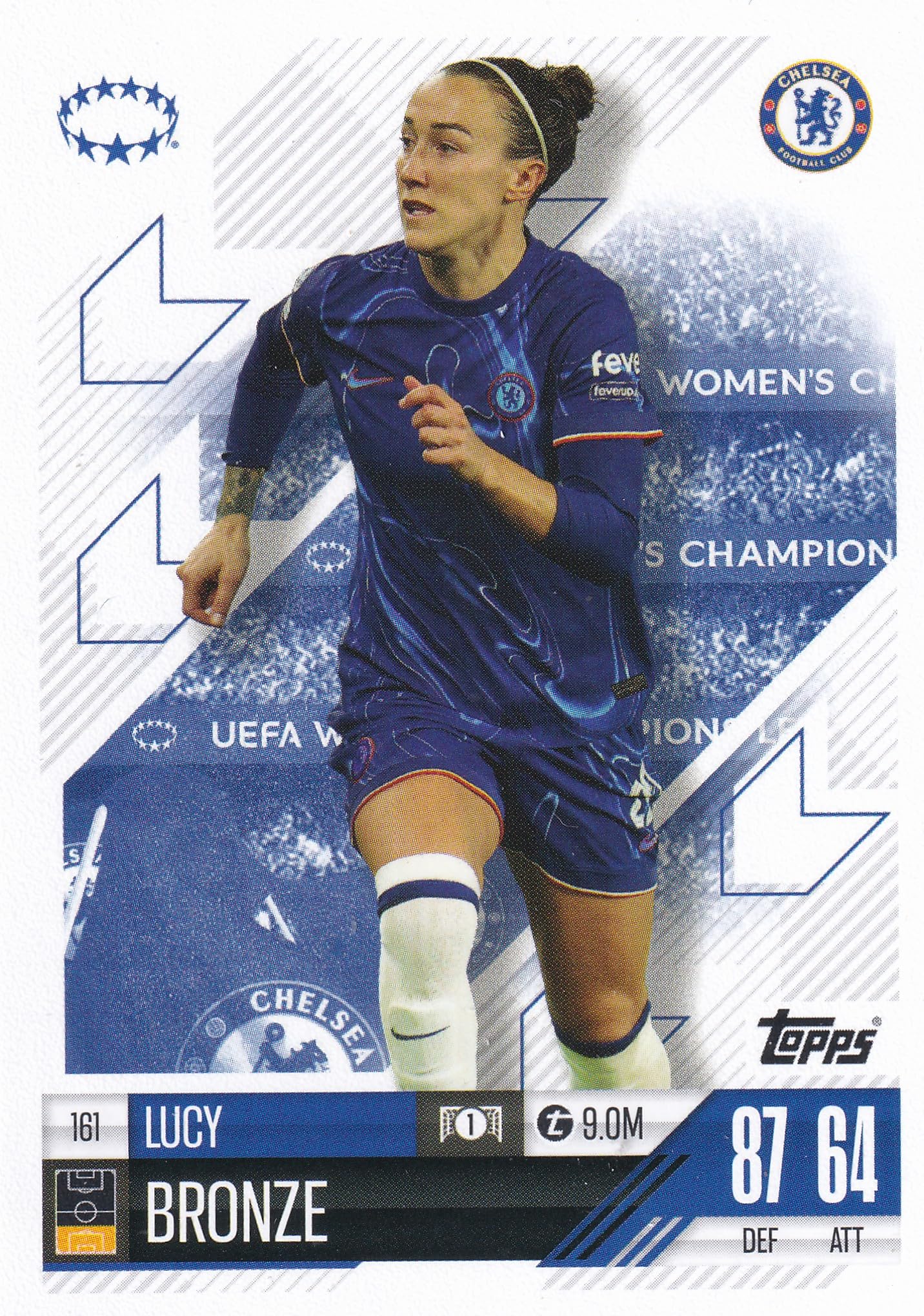 Match Attax Extra 2024 2025 UWCL Trading Card(s) You Select (Lucy Bronze 161)