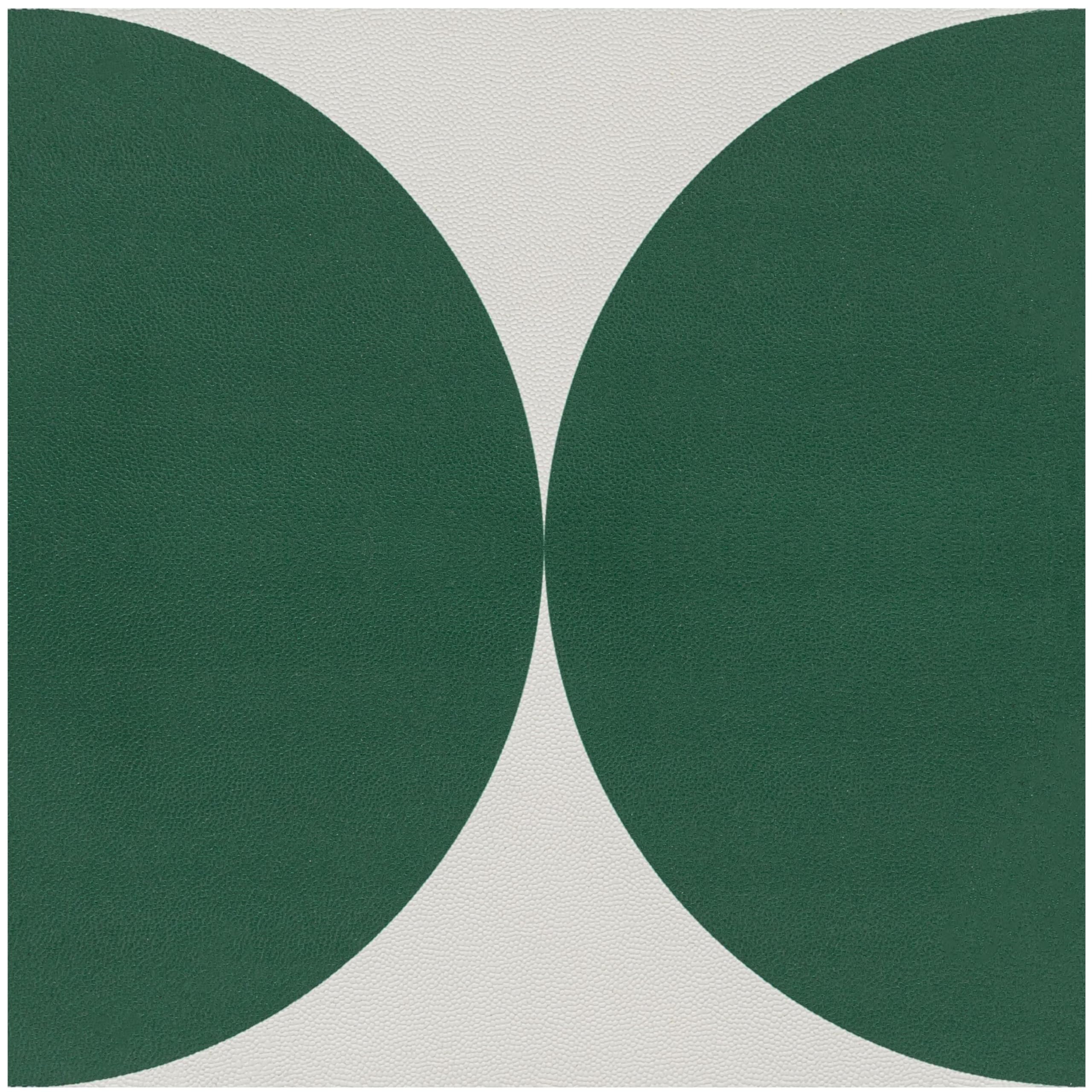 Alow Peel and Stick Floor Tile,Self Adhesive Vinyl Flooring Green and white11.8inX11.8in, Peel and stik Flooring Suit for Kitchen, Dining Room,