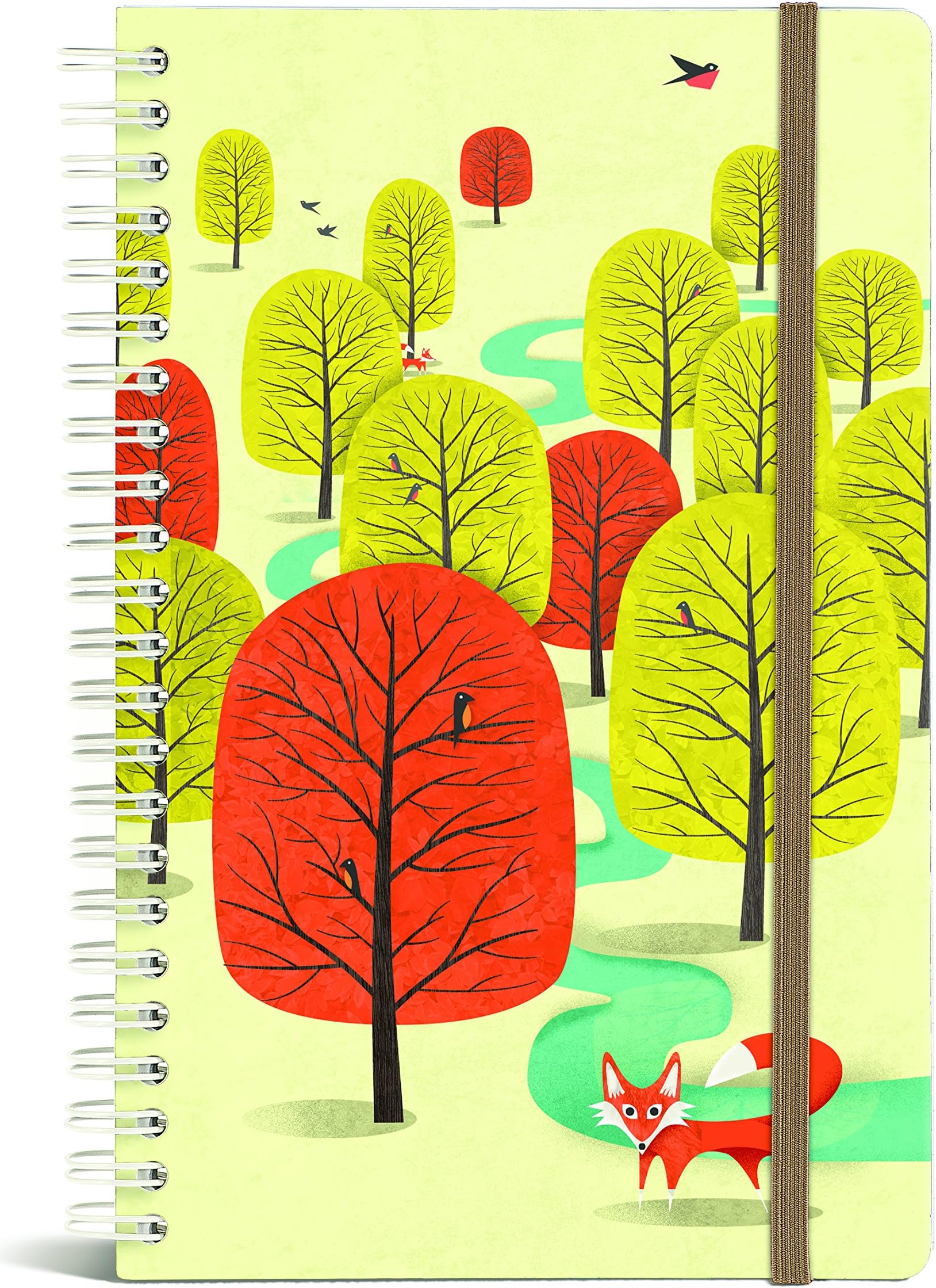 Gift Trenz Franklin Mill White Socks Wire Notebook, Ruled (1232)