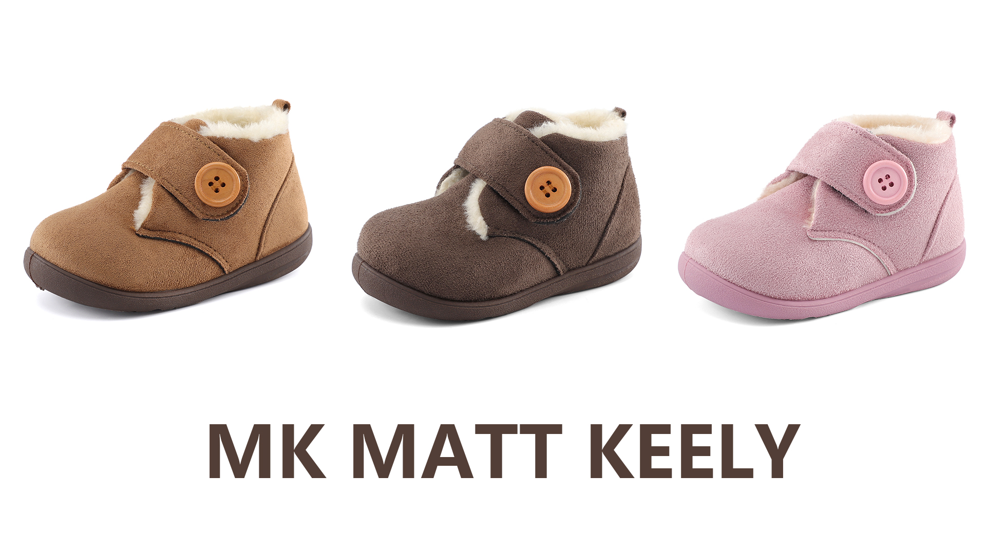 Bottes Bébé Hiver Imperméables - MK MATT KEELY - Doublure Polaire & Semelle Antidérapante - Garçon & Fille - 2