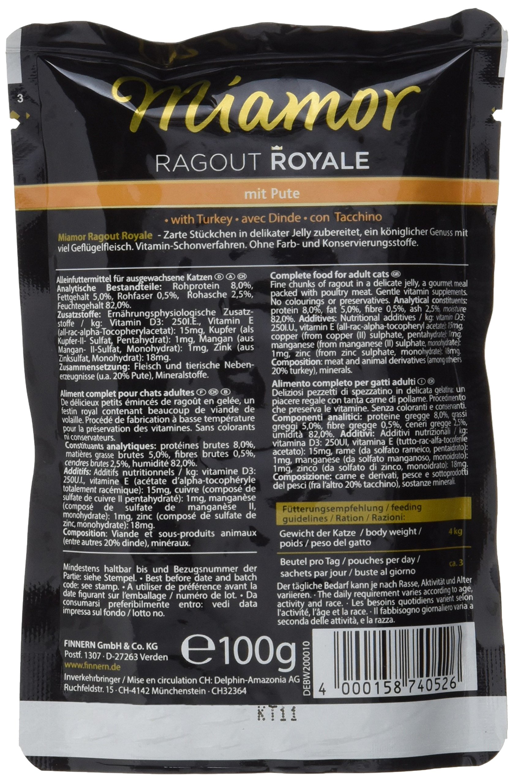 Miamor Ragout Royale indyk 22 x 100 g